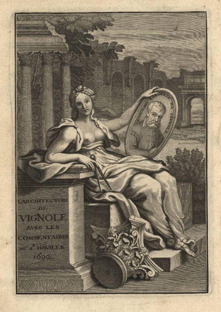 Augustin-Charles d’Aviler, Cours d’architecture qui comprend les ordres de Vignole.