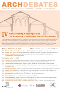 ArchDebates IV Programme